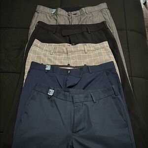 Slim Fit Dress Pants Bundle